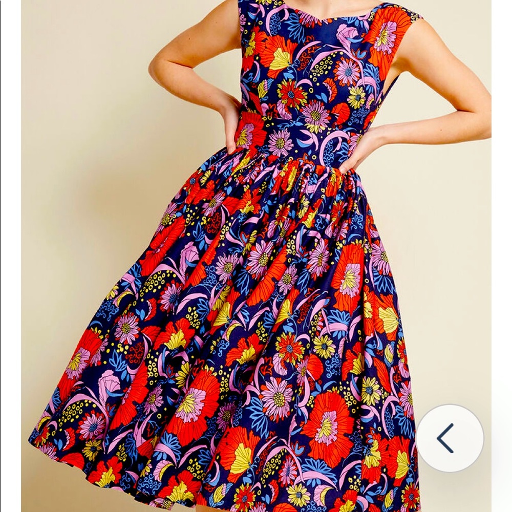 ModCloth Fabulous Fit & Flare Dress w/Pockets